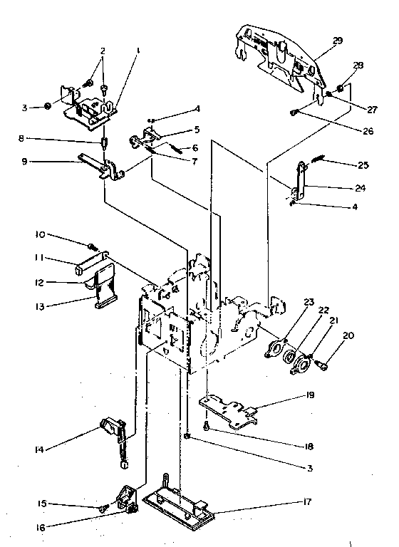 CARRIER CHASSIS ATTACHMENT