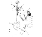 Sears 16153857650 printer head mechanism-ii diagram