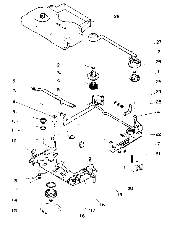 RIBBON BASE MECHANISM