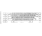 Sears 16153857650 hispano keyboard diagram