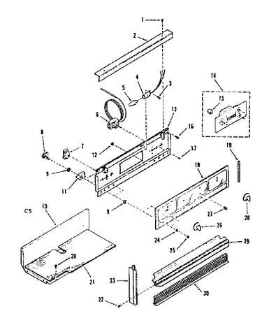 Control panel section