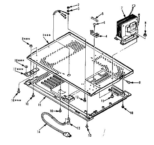 MICROWAVE PARTS