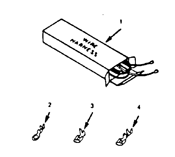 WIRE HARNESS AND COMPONENTS