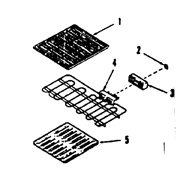 Optional electric grill module kit