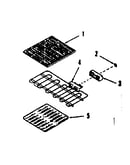 Optional electric grill module kit
