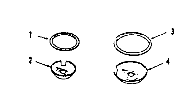 Optional porcelain pan and chrome ring kit no. 8068410