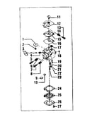 Carburetor assembly for part no. 35181