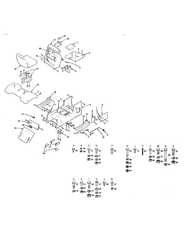 Chassis, fender & dashboard