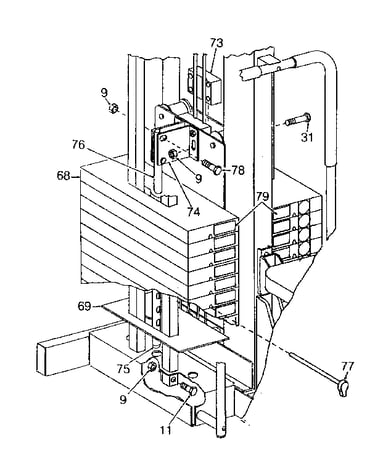 Carriage/weights