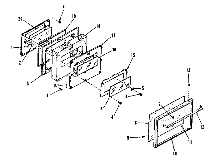 Oven door