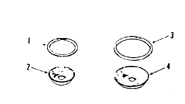 Optional procelain pan and chrome ring kit