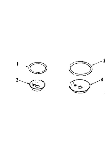 Optional procelain pan and chrome ring kit