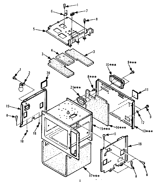 Cavity parts-a