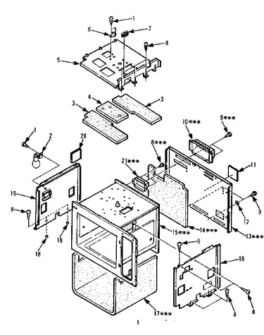 Cavity parts-a