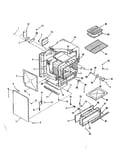 Illustration for oven body section