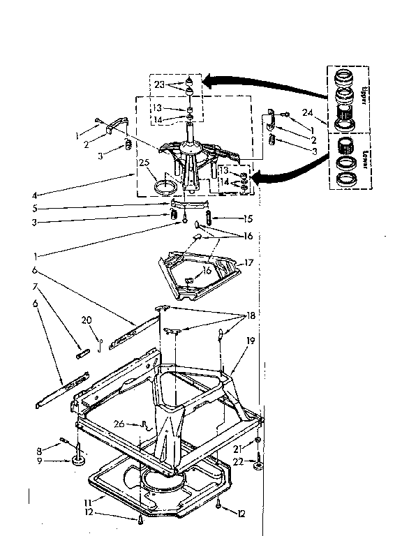 MACHINE BASE PARTS