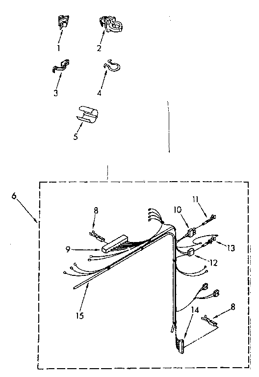Wiring harness parts