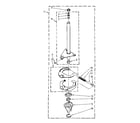 Kenmore 11081664310 brake and drive tube parts diagram