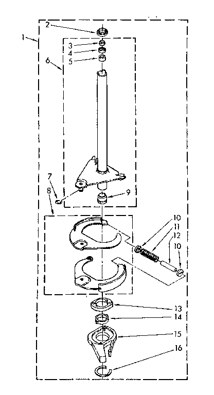 Brake and drive tube parts