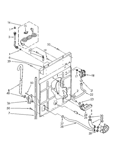 Rear panel parts