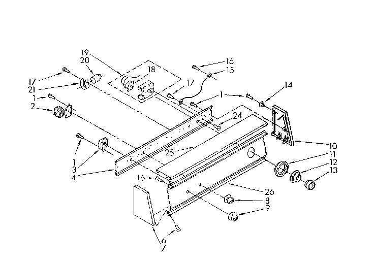 CONSOLE PANEL PARTS