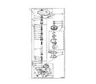 Kenmore 11081675710 gearcase parts diagram