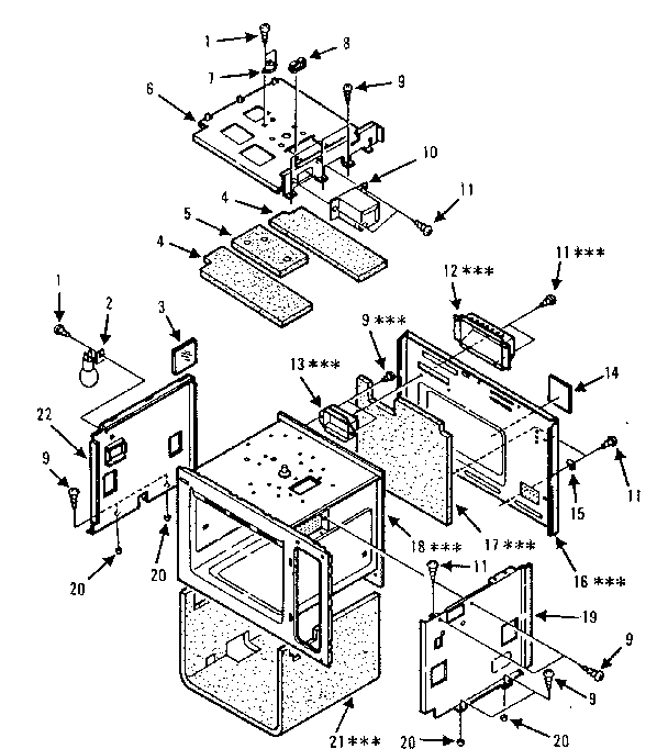 Cavity parts-a