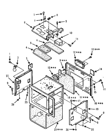 Cavity parts-a