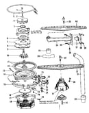 Motor, heater and spray arm details