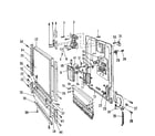 Kenmore 5871436581 door details diagram