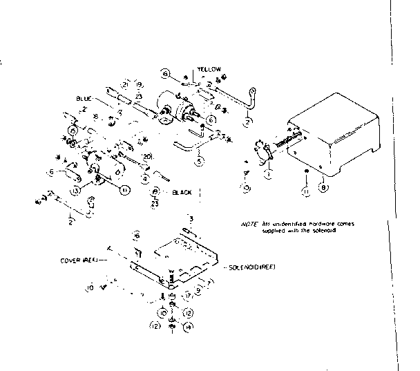 SOLENOID ASSEMBLY PARTS