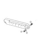 Hawse type fairlead 422017 (incl. with rep8000h.)