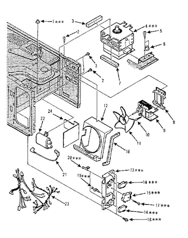 Switch and microwave parts