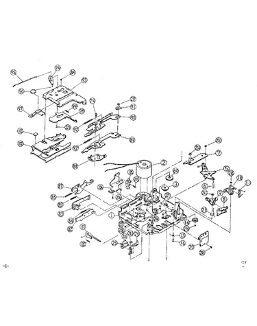 Cassette deck mechanism