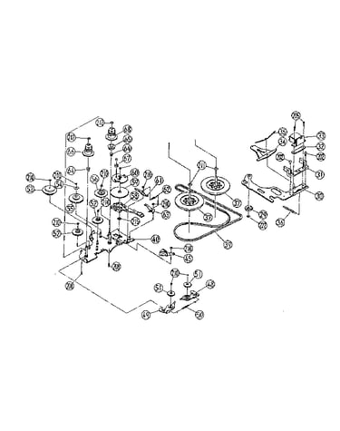 Cassette deck mechanism