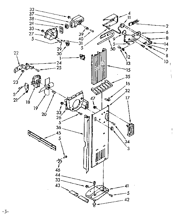 Air flow and control parts