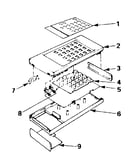 Remote control transmitter cabinet