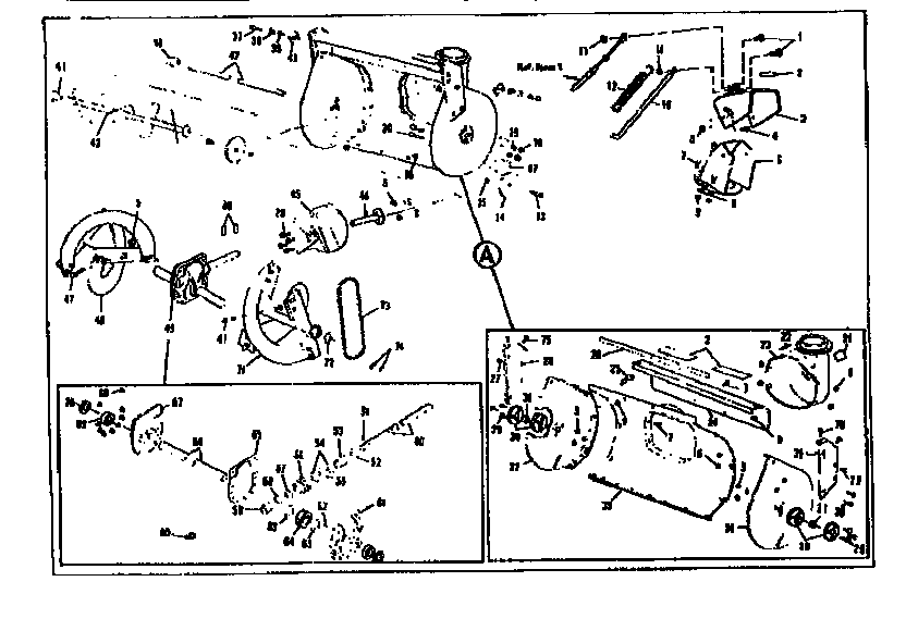 Auger housing assembly