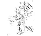 Craftsman 84226027 pulley assembly diagram