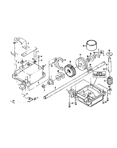 Gear case assembly