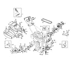 Craftsman 917372300 drive assembly diagram