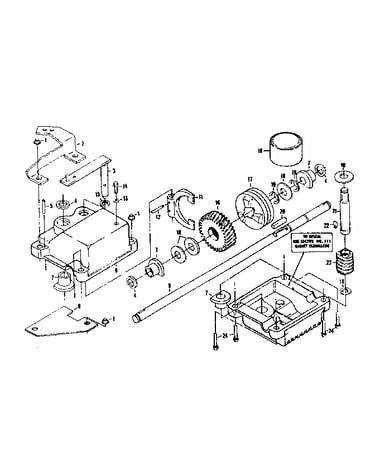 Gear case assembly