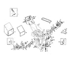 Craftsman 917372351 drive assembly diagram