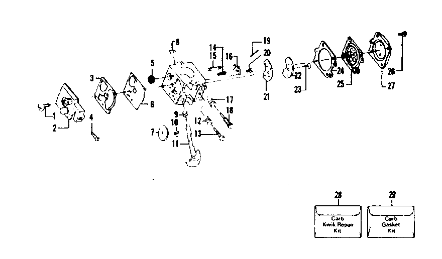 Carburetor assembly #35183