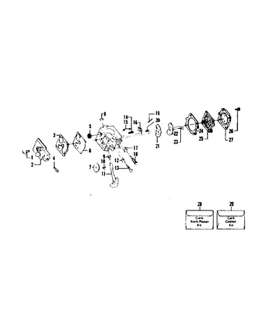 Carburetor assembly #35183