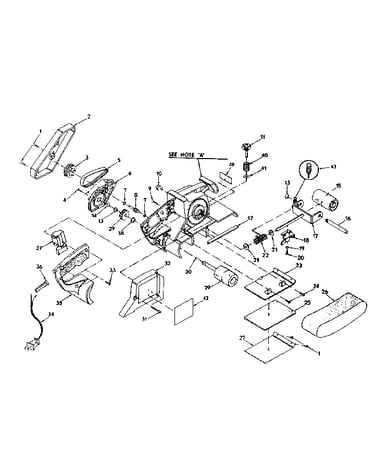 Gear and platen assembly