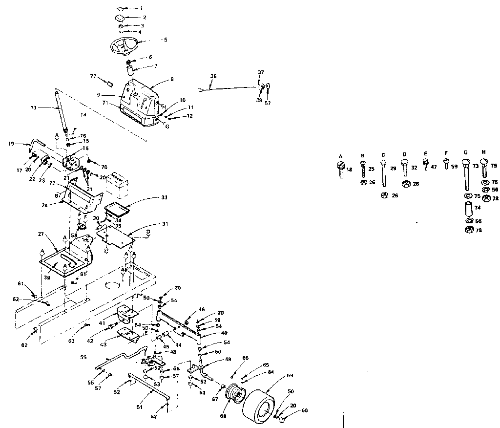 Steering assembly