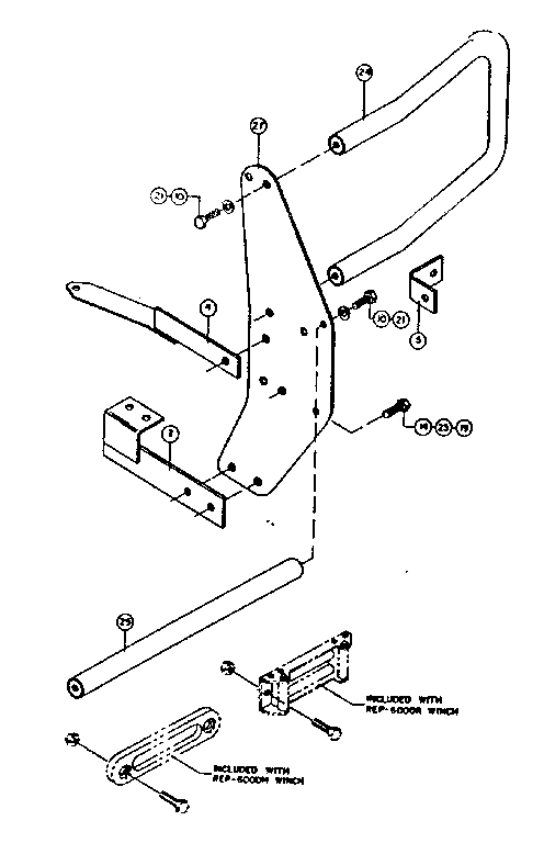 WINCH GUARD ASSEMBLY