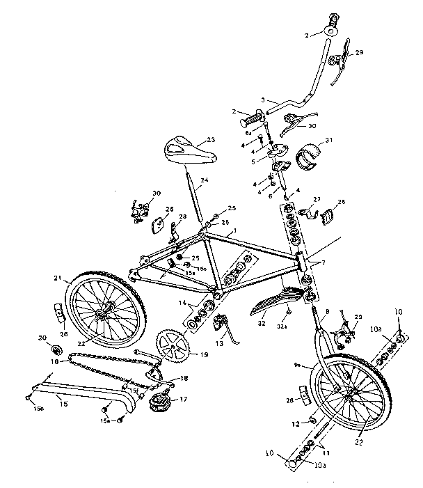 20" street machine bicycle