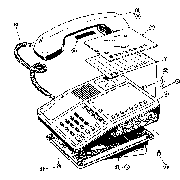 Telephone assembly